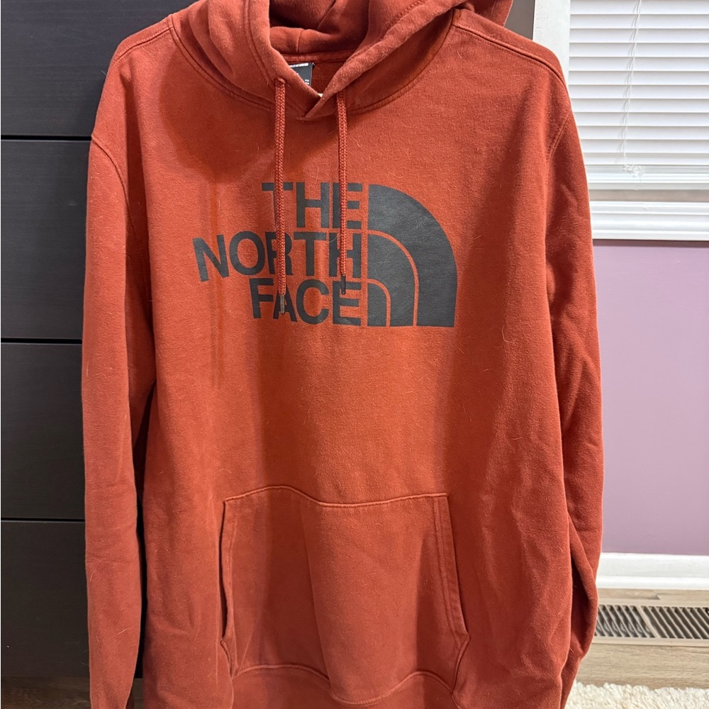 The North Face Men's Brick Red Hoodie